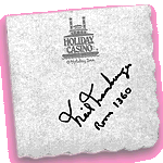 signed napkin
